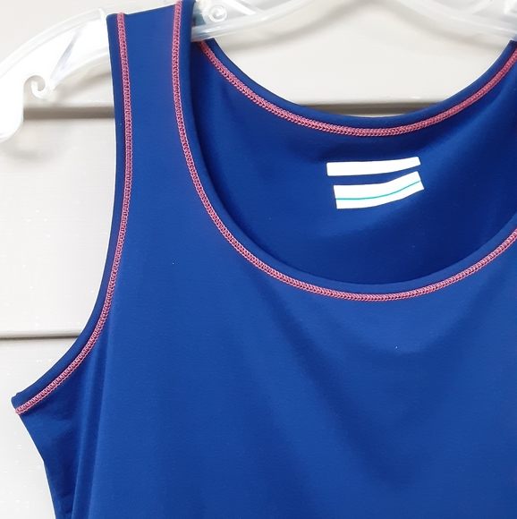 COLUMBIA PFG NAVY FLORAL DRESS - Picture 3 of 7